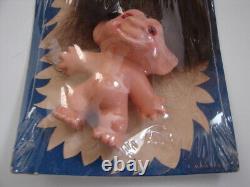 Vintage VERY RARE 1960'S Guggly The good luck troll SEALED Made in the USA