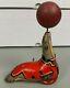 Vintage Wind Up Seal with Ball on Nose J. Chein Lithograph Tin Toy Made In USA