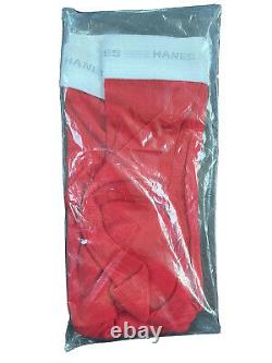 Vtg Hanes Michael Jordan Red Underwear New Sealed Rare Made In USA Size S 28-30