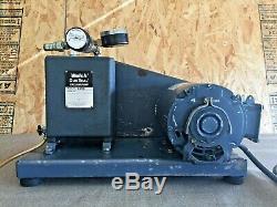 Welch Duo Seal Vacuum Pump Model 1399 1/3 HP Franklin Electric Made In The USA
