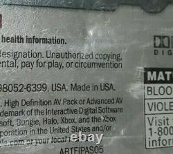 Xbox Halo Combat evolved Factory Sealed Collectors Quality Foil USA Made