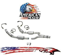 Y Pipe Converter & O2 Sensors MADE IN USA for Ford Mustang 3.8L 99-04 3.9L 04