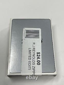 Zippo 2005 Rjr Reynolds Gold Plated Only 500 Made Lighter Sealed 34
