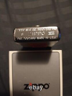 Zippo Lighter Vintage Made In The USA 1937 Replica Pewter 1999 Sealed Sleeve